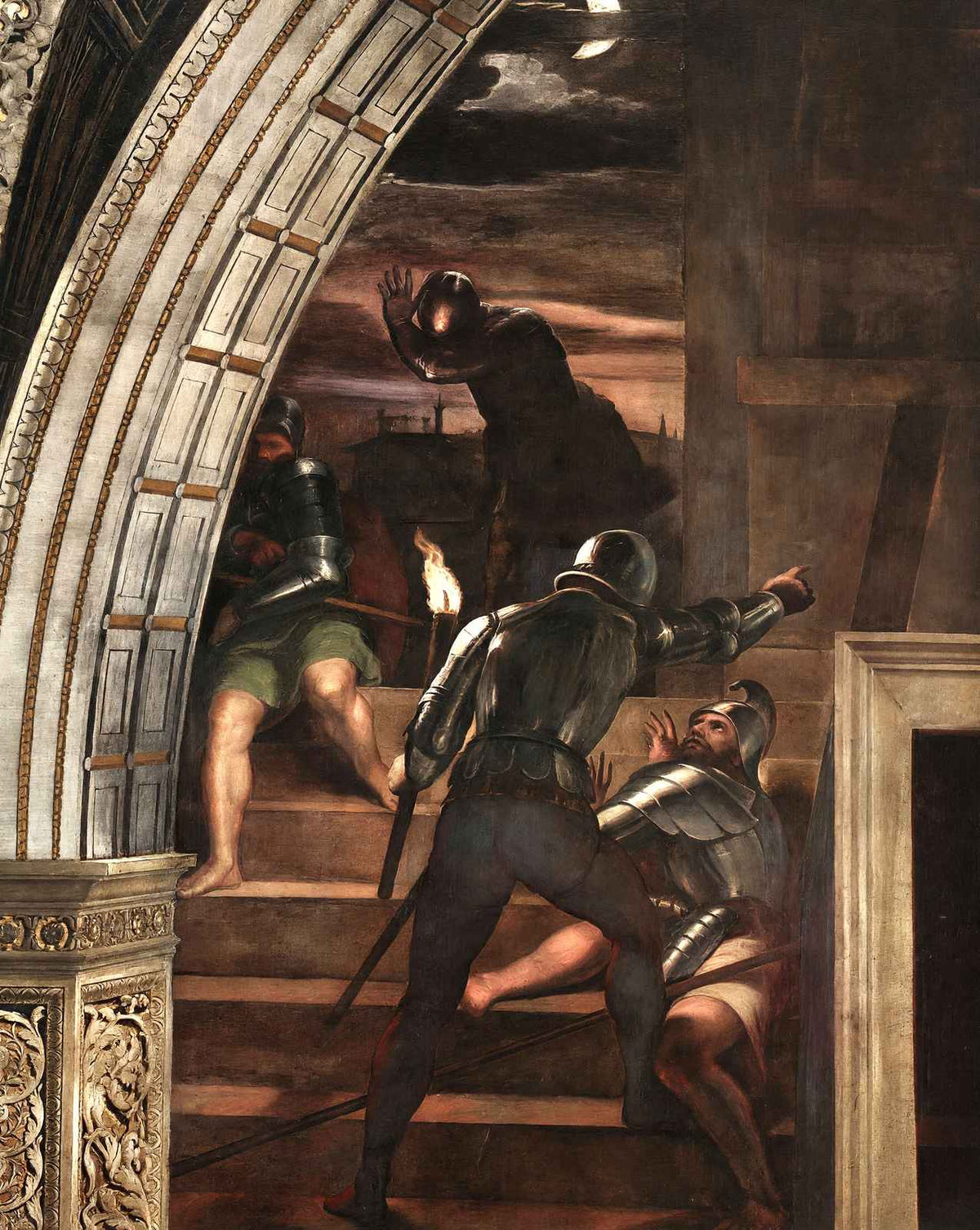 The Guards Outside the Prison