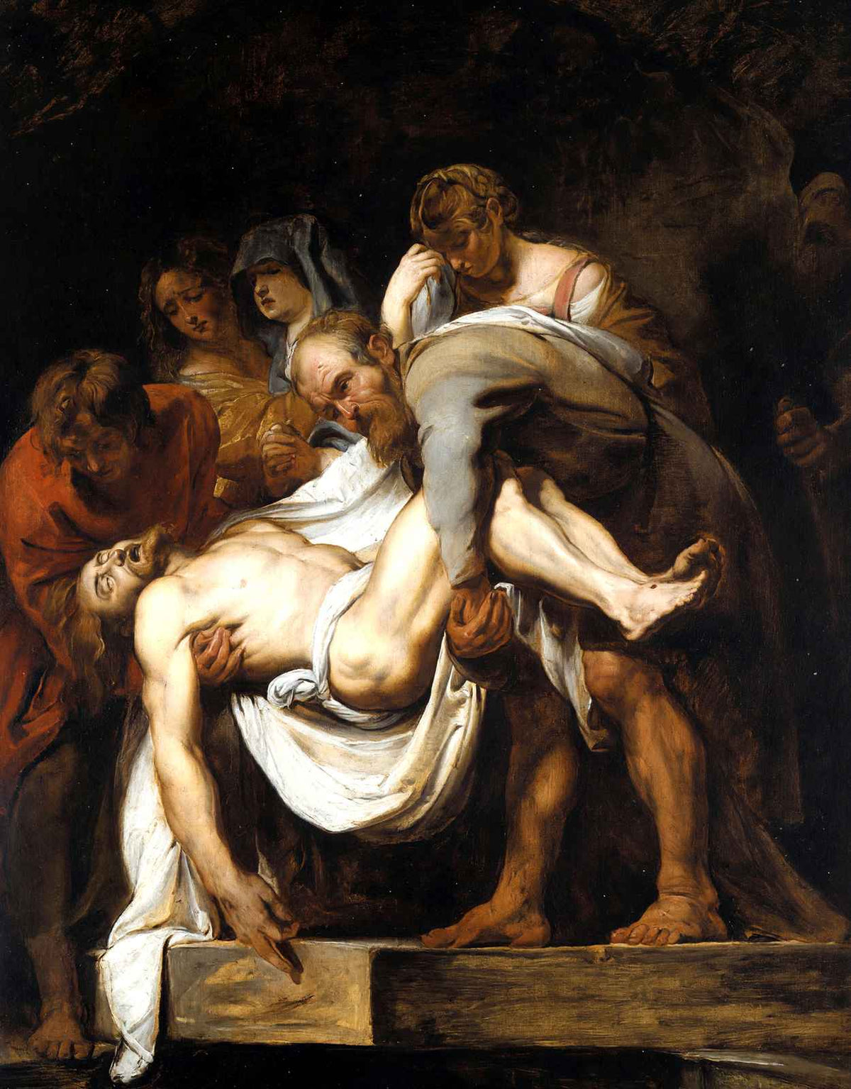 The Entombment 1612 Painting by Peter Paul Rubens Art Print (6 Sizes)