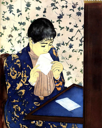 The Letter fine art print by Mary Cassatt (1891)