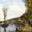 The Seine at Marly painting by Camille Pissarro (1871)