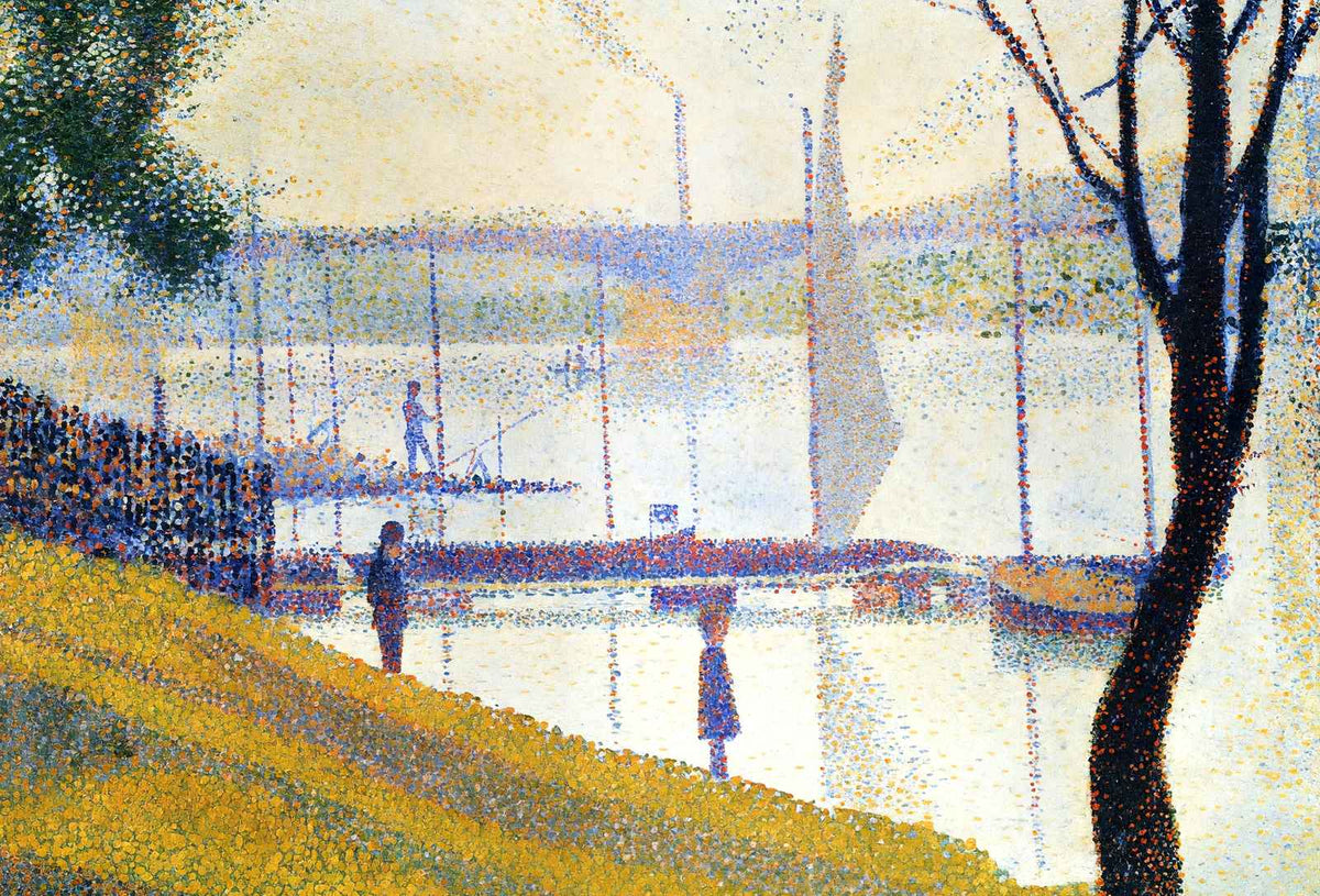 The Bridge at Courbevoie 1887 by Georges Seurat Fine Art Print (6 Sizes)