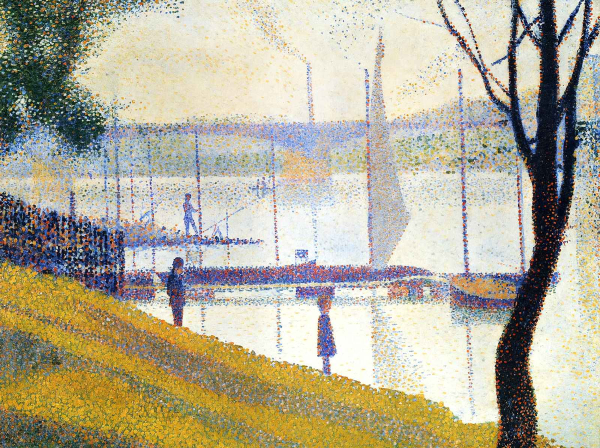 The Bridge at Courbevoie 1887 by Georges Seurat Fine Art Print (6 Sizes)
