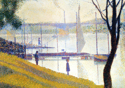 The Bridge at Courbevoie 1887 by Georges Seurat Fine Art Print (6 Sizes)