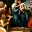 Madonna of the Fish 1513 Art Print (6 Sizes) - Premium Quality