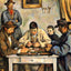 The Card Players 1892 Painting by Paul Cezanne Art Print (6 Sizes) - Restored