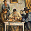 The Card Players (1892) art print by Paul Cezanne (1892)
