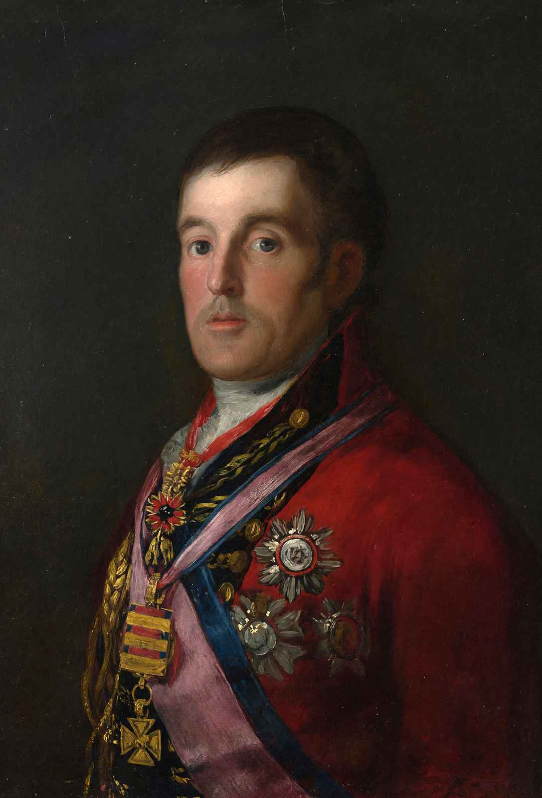The Duke of Wellington 1814 Painting by Francisco Goya Art Print (6 Sizes)
