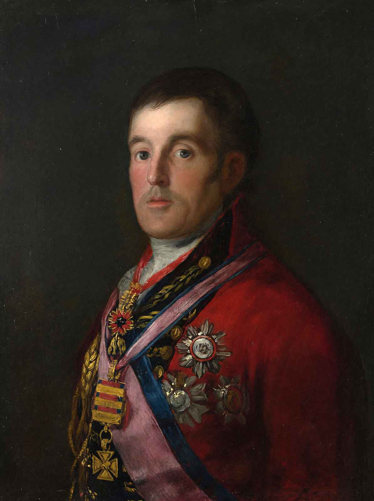 The Duke of Wellington 1814 Painting by Francisco Goya Art Print (6 Sizes)
