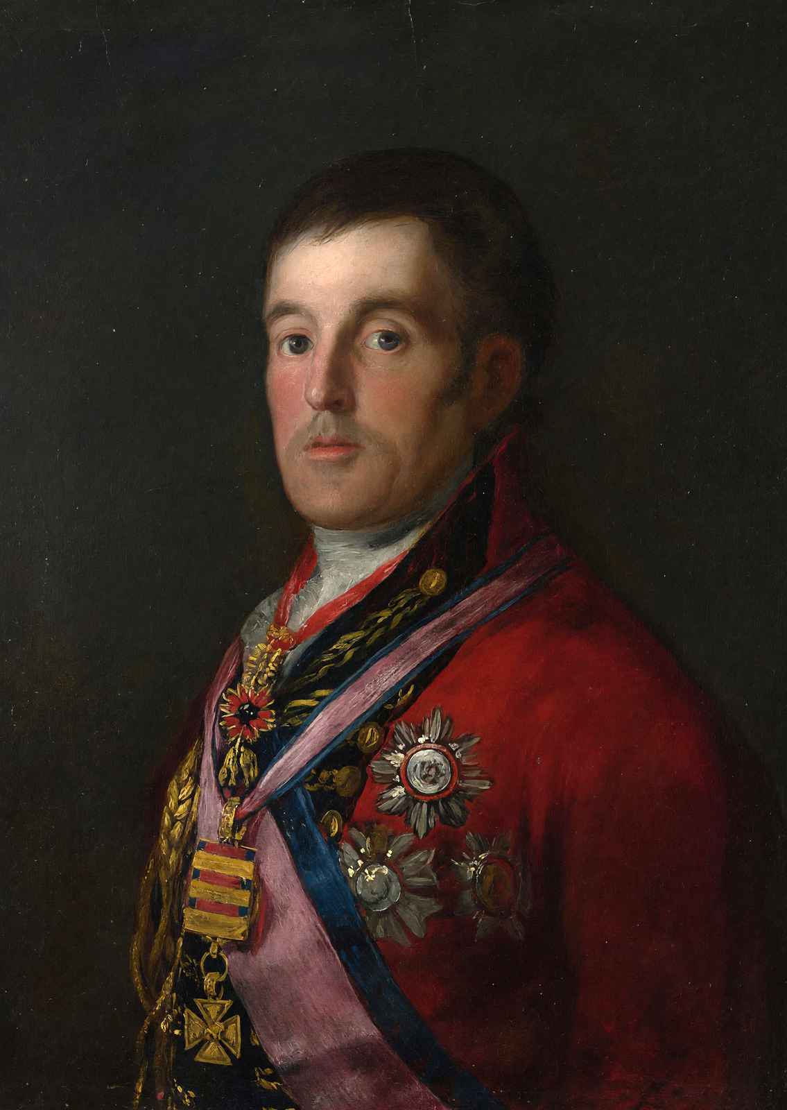 The Duke of Wellington 1814 Painting by Francisco Goya Art Print (6 Sizes)