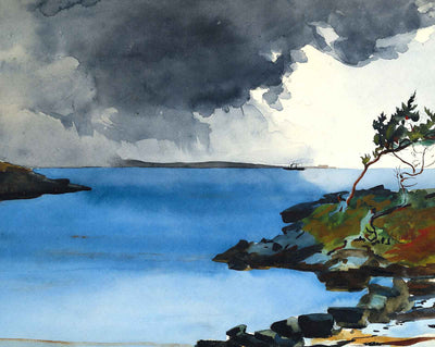 The Coming Storm fine art print by Winslow Homer