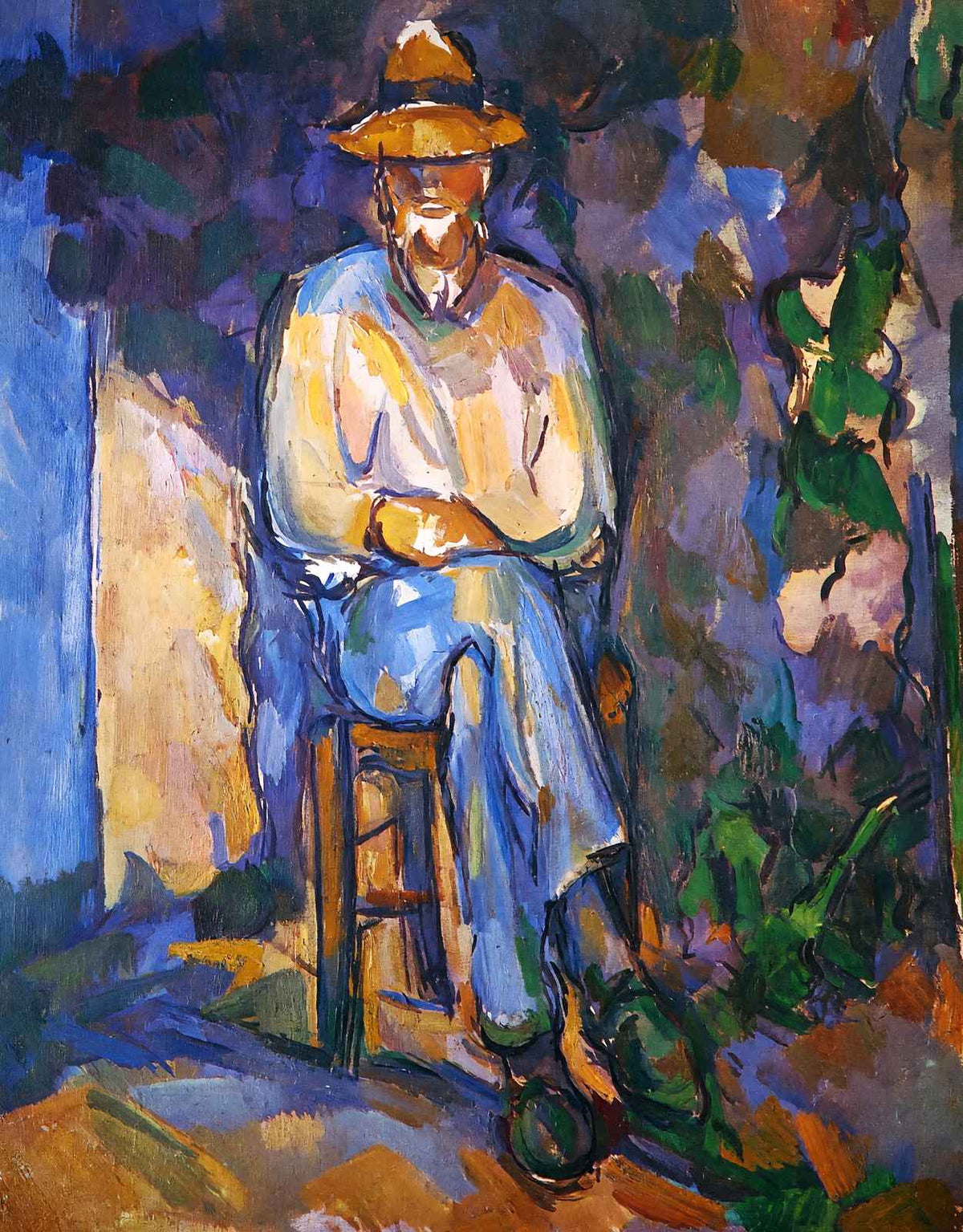 The Old Gardener Art Print 1906 Painting by Paul Cezanne (6 Sizes)