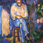 The Old Gardener Art Print 1906 Painting by Paul Cezanne (6 Sizes)