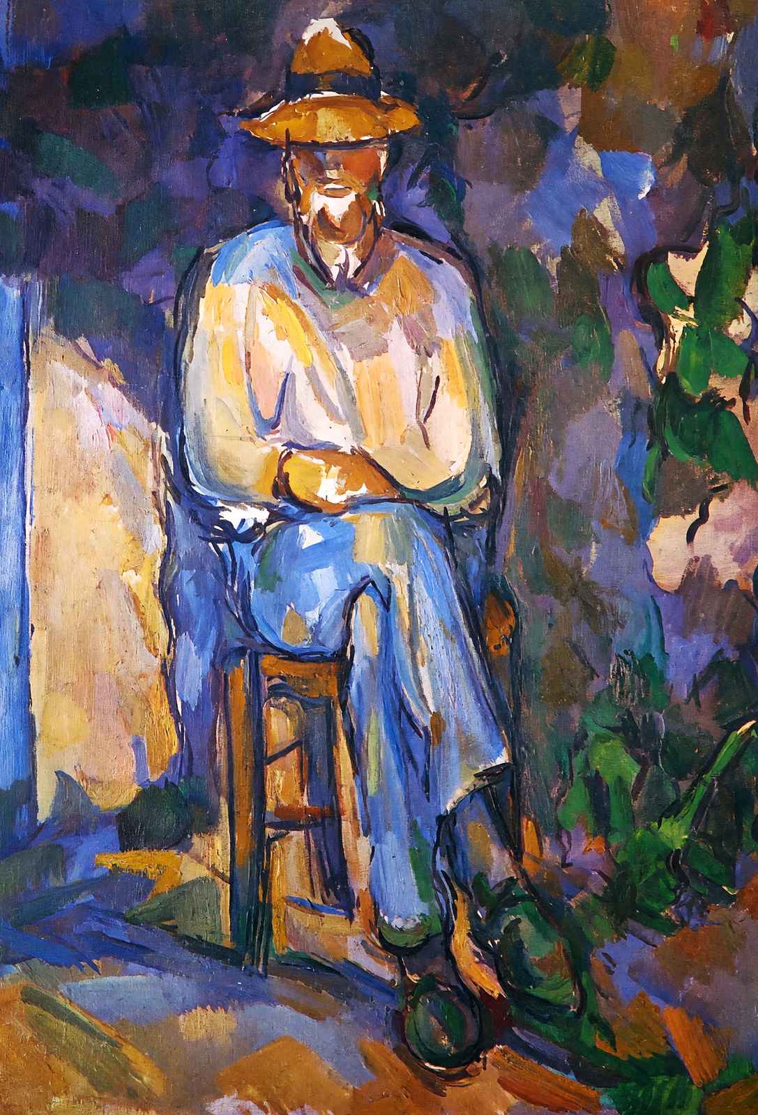 The Old Gardener Art Print 1906 Painting by Paul Cezanne (6 Sizes)