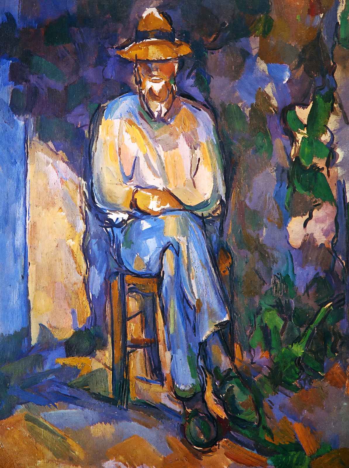 The Old Gardener Art Print 1906 Painting by Paul Cezanne (6 Sizes)