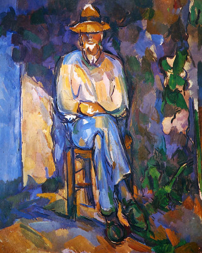 The Old Gardener art print by Paul Cezanne (1906)