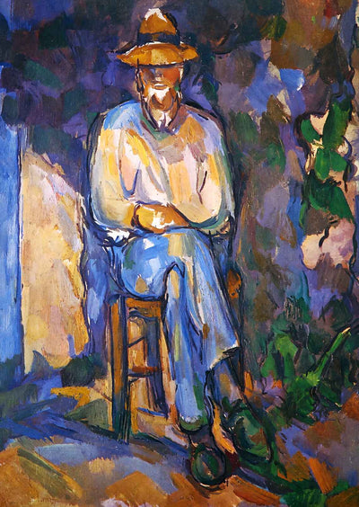 The Old Gardener Art Print 1906 Painting by Paul Cezanne (6 Sizes)