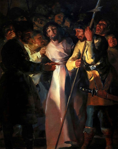 The Arrest of Christ (1788) fine art print by Francisco Goya (1788)