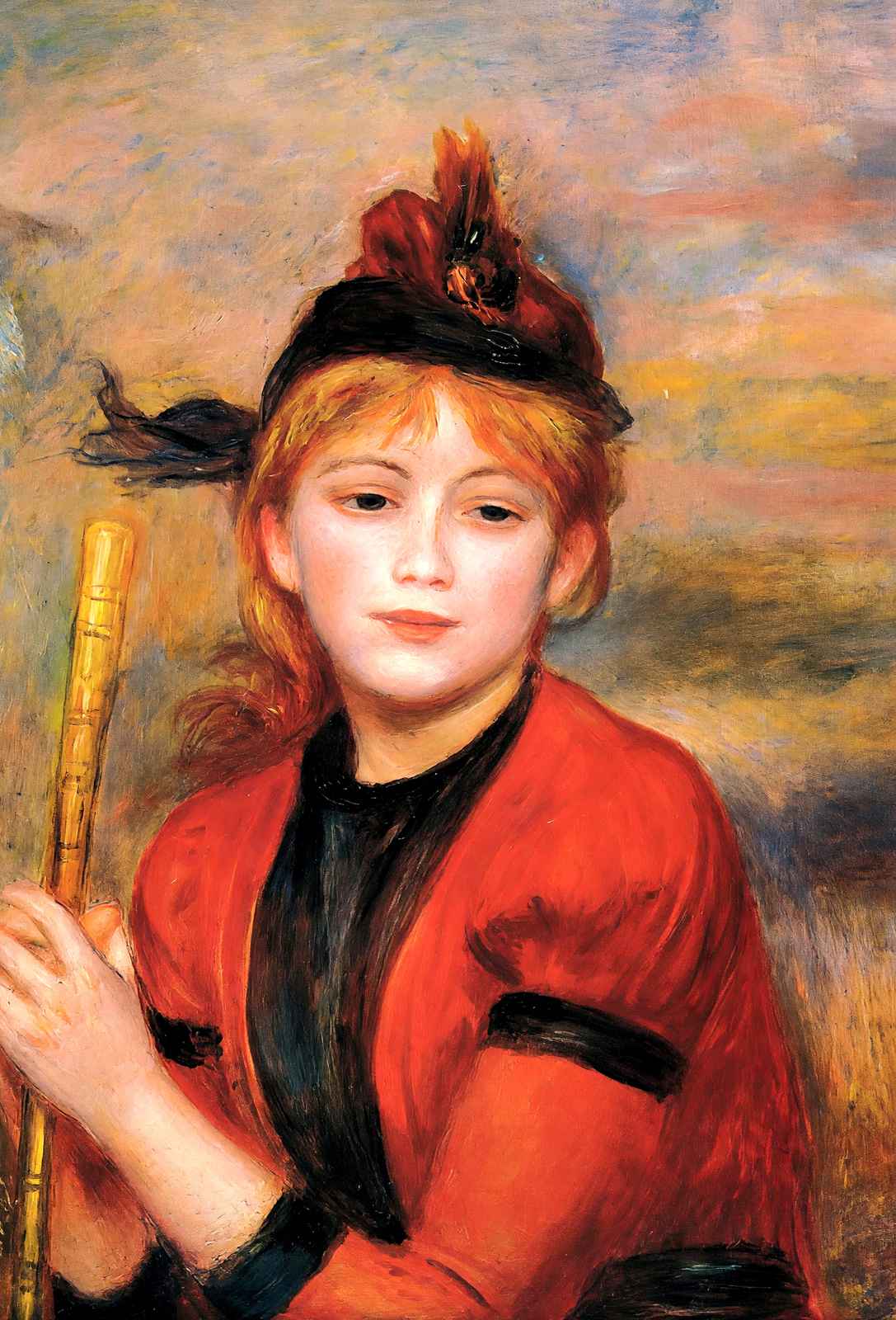 The Rambler 1895 Painting by Pierre-Auguste Renoir Art Print (6 Sizes)
