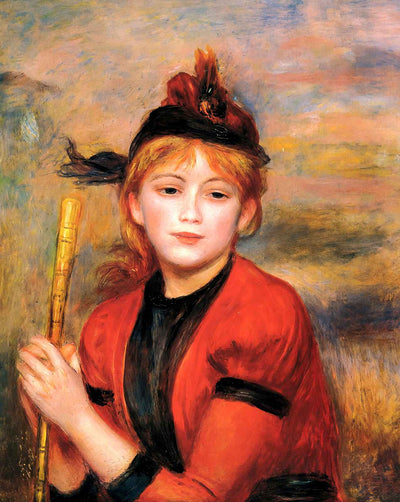 The Rambler painting print by Pierre-Auguste Renoir (1895)