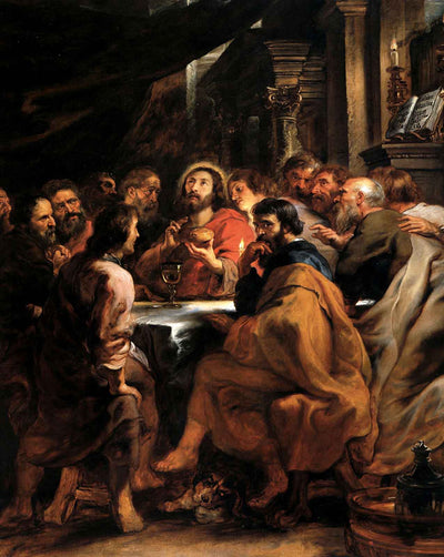 The Last Supper painting by Peter Paul Rubens (1632)