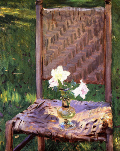 The Old Chair art print by John Singer Sargent (1886)