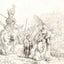 The Baptism of the Eunuch 1641 Drawing by Rembrandt Art Print (6 Sizes)