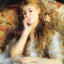 The Thinker Art Print 1877 Painting by Pierre-Auguste Renoir (6 Sizes)