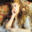 The Thinker fine art print by Pierre-Auguste Renoir (1877)
