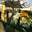 The House and the Tree 1874 Painting by Paul Cezanne Fine Art Print (6 Sizes)