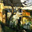 The House and the Tree 1874 Painting by Paul Cezanne Fine Art Print (6 Sizes)