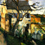 The House and the Tree 1874 Painting by Paul Cezanne Fine Art Print (6 Sizes)