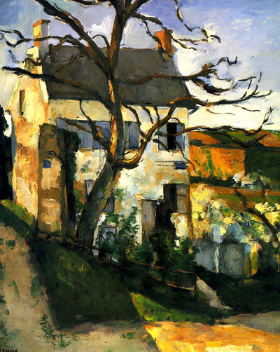 The House and the Tree art print by Paul Cezanne (1874)