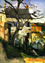 The House and the Tree 1874 Painting by Paul Cezanne Fine Art Print (6 Sizes)