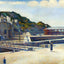 The Harbour and the Quays at Port-En-Bessin Art Print 1888 by Seurat (6 Sizes)