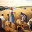 The Gleaners 1889 Painting by Camille Pissarro Fine Art Print (6 Sizes)