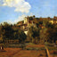 The Gardens of L'Hermitage, Pontoise 1867 by Pissarro Art Print (6 Sizes)