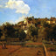 The Gardens of L'Hermitage, Pontoise 1867 by Pissarro Art Print (6 Sizes)