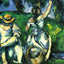 The Obstpfluckerin Art Print 1877 Painting by Paul Cezanne (6 Sizes)
