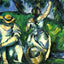 The Obstpfluckerin Art Print 1877 Painting by Paul Cezanne (6 Sizes)