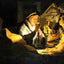 The Rich Fool 1627 Painting by Rembrandt Fine Art Print (6 Sizes) - High Quality