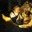 The Rich Fool 1627 Painting by Rembrandt Fine Art Print (6 Sizes) - High Quality