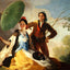 The Parasol Art Print 1777 Painting by Francisco Goya (6 Sizes) - Premium Print