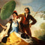 The Parasol Art Print 1777 Painting by Francisco Goya (6 Sizes) - Premium Print
