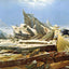 The Sea of Ice 1824 Painting by Caspar David Friedrich Art Print (6 Sizes)