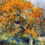 The Pear Tree Fine Art Print 1889 Painting by Pierre-Auguste Renoir (6 Sizes)