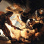 The Blinding of Samson Art Print 1636 Painting by Rembrandt (6 Sizes)