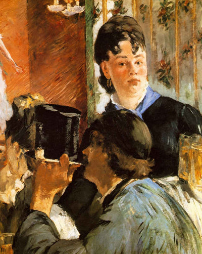 The Server of Bocks art print by Edouard Manet (1879)