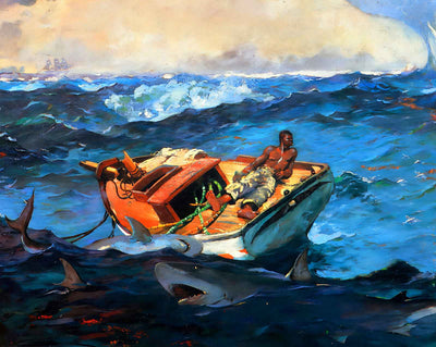 The Gulf Stream fine art print by Winslow Homer (1906)
