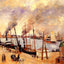 The Port of Le Havre 1903 Painting by Camille Pissarro Art Print (6 Sizes)