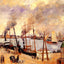The Port of Le Havre 1903 Painting by Camille Pissarro Art Print (6 Sizes)
